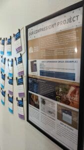 Compassion Wall At Our Office