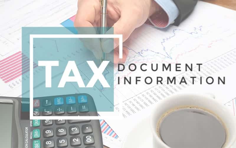 Tax Document Information