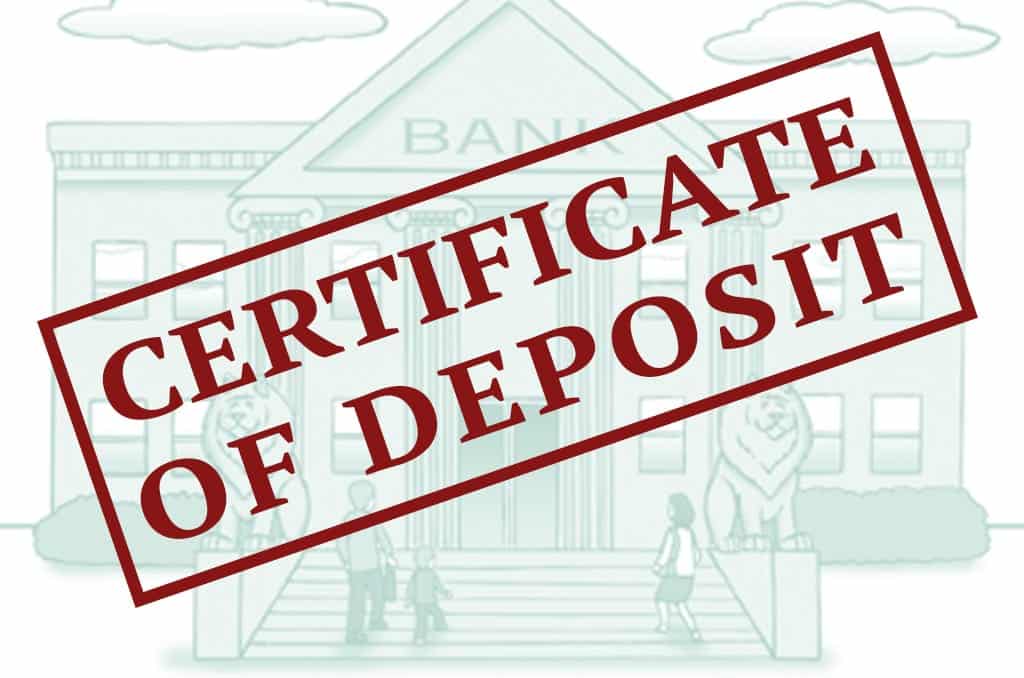 certificate of deposit